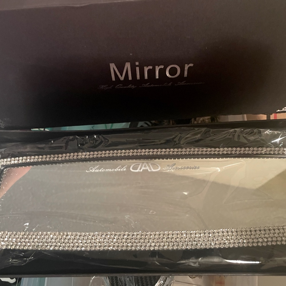 New Crystal rear view mirror replacement